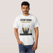 Stoppt den Krieg T-Shirt (Vorne ganz)