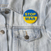 Stoppt den Krieg Ukraine Button (Beispiel)