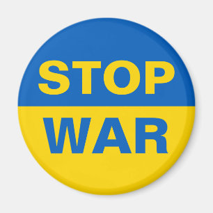 Stoppt den Krieg Ukraine Magnet