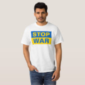 Stoppt den Krieg Ukraine T-Shirt (Vorne ganz)