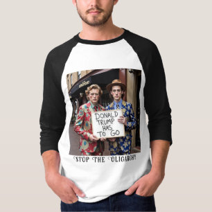 Stoppt den Oligarchie-Dump Trump T-Shirt