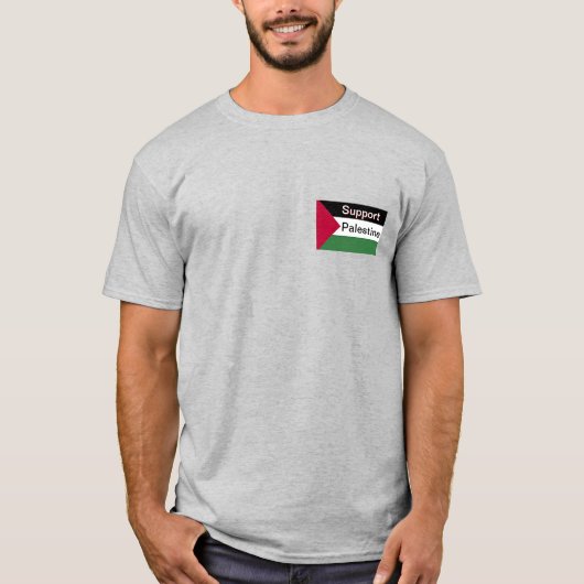 "Stoppt den Völkermord"Der T - Shirt der Männer (Vorderseite)