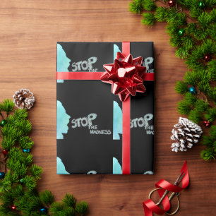 Stoppt den Wahnsinn Geschenkpapier