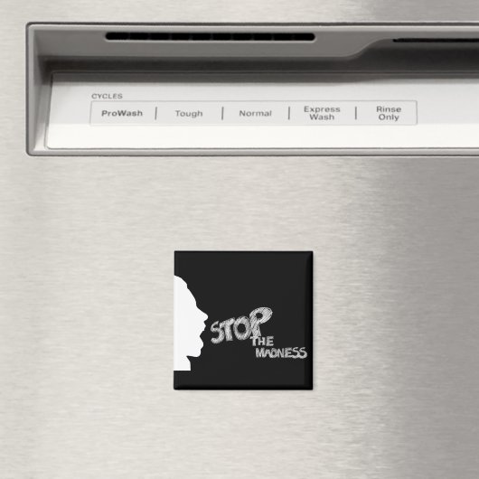 Stoppt den Wahnsinn Magnet (In Situ (Geschirrspüler))