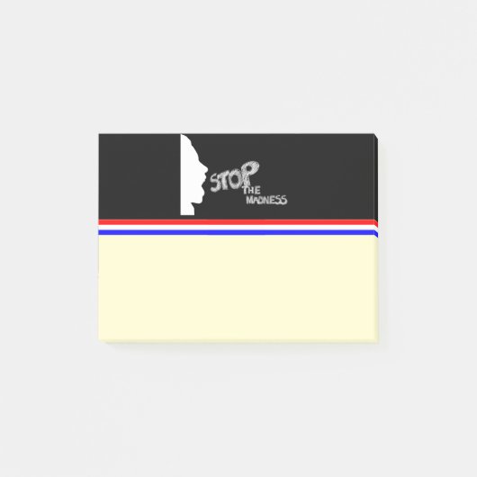 Stoppt den Wahnsinn Post-it Klebezettel (Vorderseite)