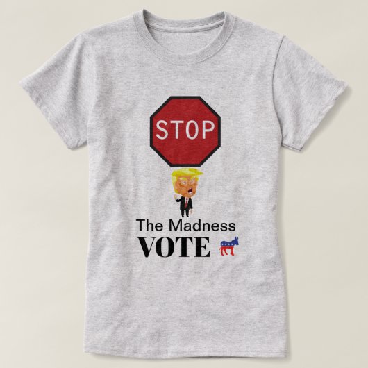 Stoppt den Wahnsinn-T - Shirt (Design vorne)