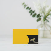 Stoppt den Wahnsinn Visitenkarte (Stehend Vorderseite)