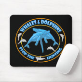 Stoppt den Walfang Mousepad (Mit Mouse)