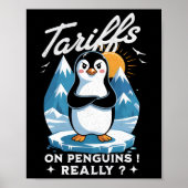 Stoppt die Anti-Trumpf-Fafo-Resist-Pinguine N Poster (Vorne)