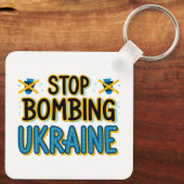 Stoppt die Bombardierung des Schlüsselanhängers in Schlüsselanhänger (Rückseite)