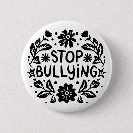 Stoppt die Einschüchterung gegen Tyrannei Button (Vorderseite)