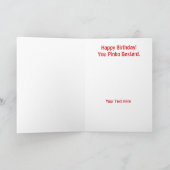 Stoppt die kommunale Party-Karte Karte (Innenseite)