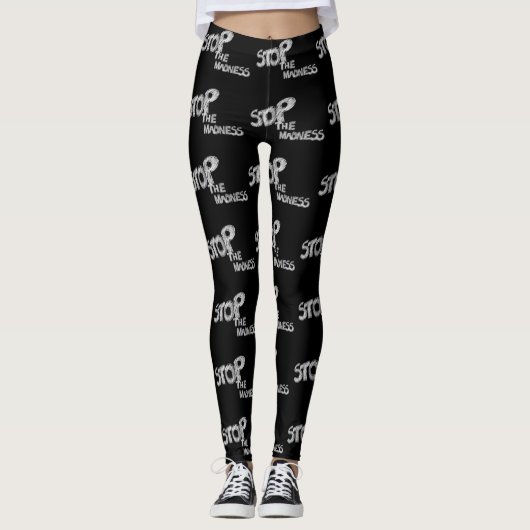 Stoppt die Leggings des Wahnsinns (Vorderseite)