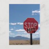 Stoppt die Postkarte (Vorderseite)