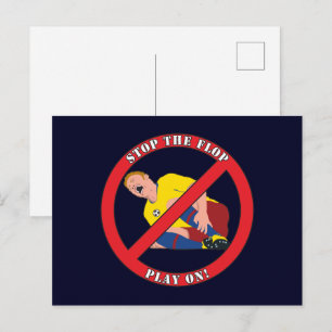 STOPPT DIE SCHUMMELEI POSTKARTE