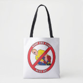 STOPPT DIE SCHUMMELEI TASCHE (Vorderseite)