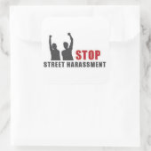 Stoppt die Straßenbelästigung People Stickers - gr (Tasche)