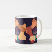 Stoppt die Tasse des Rassismus (VorderseiteRechts)