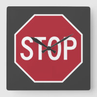Stoppt die Uhr am Sign Square