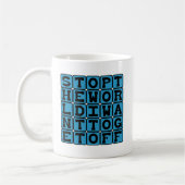 Stoppt die Welt, Wollte ich ab. Kaffeetasse (Links)