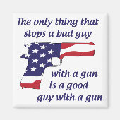 Stoppt einen schlechten Typ Magnet (Vorne)