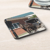 Stoppt für einen Zauber, Ein Amigisches Pferd an S Getränkeuntersetzer (Linke Seite)