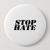 Stoppt Hass Button (Vorderseite)