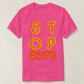 Stoppt Hass T-Shirt (Design vorne)