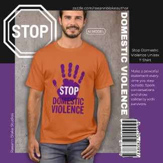 Stoppt Häusliche Gewalt Unisex T-Shirt