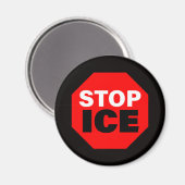 Stoppt ICE Magnet (Vorderseite/Rückseite)