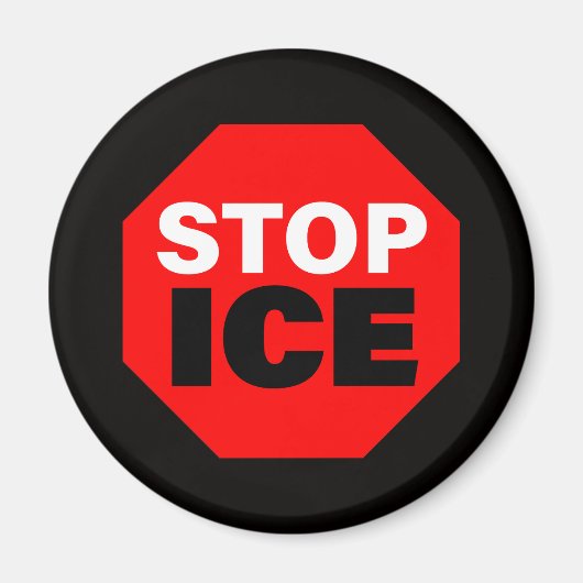 Stoppt ICE Magnet (Vorne)