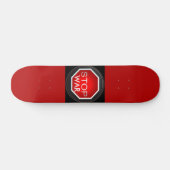 Stoppt Krieg Skateboard (Horizontal)