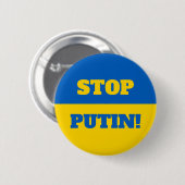 Stoppt Putin! Button (Vorne & Hinten)