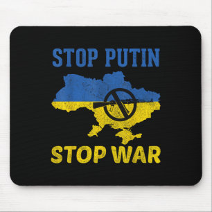 Stoppt Putin den Krieg gegen die Ukraine - die fre Mousepad