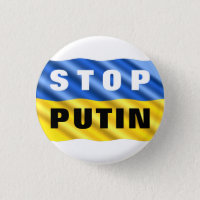 Stoppt Putin den Krieg in der Ukraine Flag-Taste F