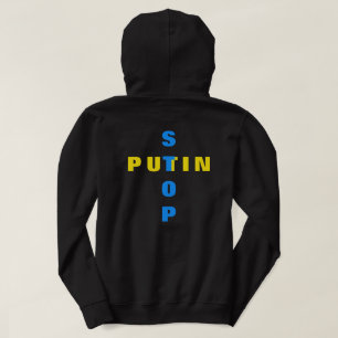 Stoppt Putin den Krieg T - Shirt Ukraine Fahne Ukr
