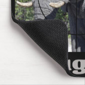 Stoppt Schlachthelfer Mousepad (Ecke)