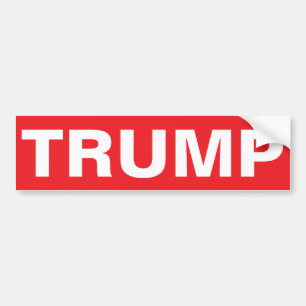 STOPPT TRUMP AUTOAUFKLEBER