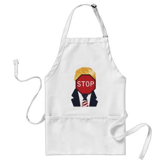 Stoppt Trump-Schürze Schürze (Vorne)