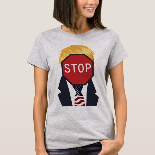 Stoppt Trump-T - Shirt (Vorderseite)