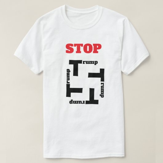 Stoppt Trump-T - Shirt (Design vorne)