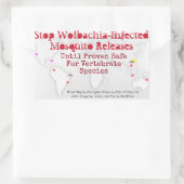 Stoppt Wolbachia Stickers von RoseWriters (Tasche)