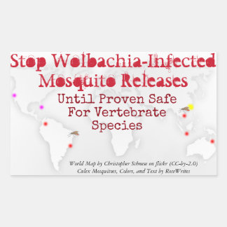 Stoppt Wolbachia Stickers von RoseWriters