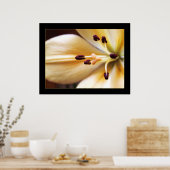 Stoppuhr-Blume-Poster Poster (Küche)