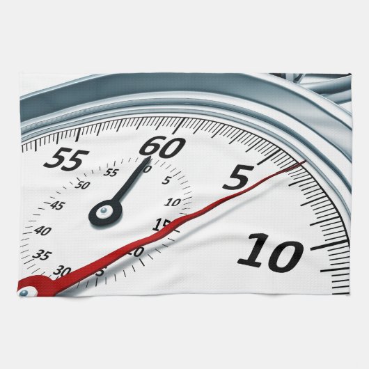 Stoppuhr Handtuch (Horizontal)