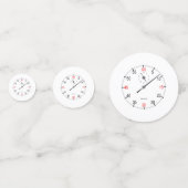 Stoppuhr Konfetti (Rückseiten)