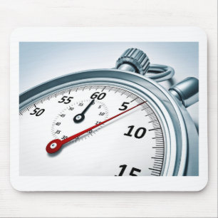 Stoppuhr Mousepad