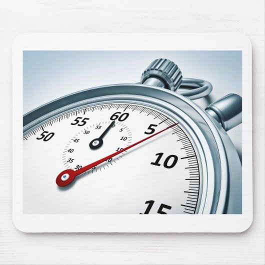 Stoppuhr Mousepad (Vorne)