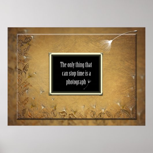 Stoppzeit Poster (Vorne)