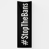 #StopTheBans Pro-Choice-März Banner (Vertikal)